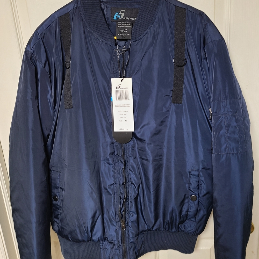 New Men's i5 Apparel Bomber Jacket